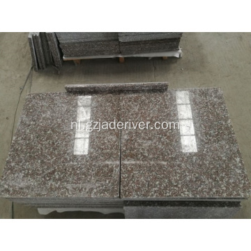 Polished Red Sturdy Granite Slab Tile Wholesale